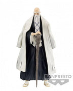 BLEACH - Shigekuni Yamamotogenryusai - Figur Solid och själar 15cm Banpresto