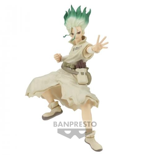 DR. STONE - Senku Ishigami - Figur Figur av Stenvärlden 15cm Banpresto