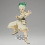 DR. STONE - Senku Ishigami - Figur Figur av Stenvärlden 15cm Banpresto