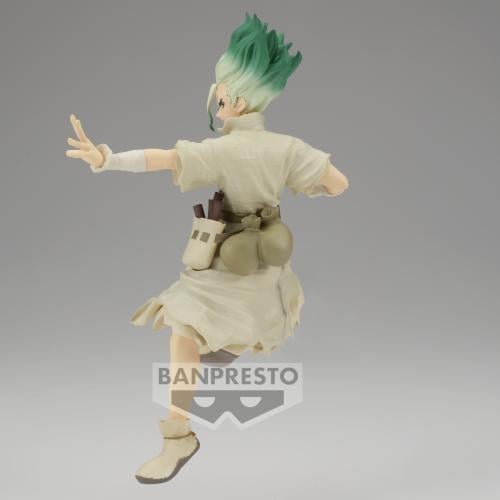 DR. STONE - Senku Ishigami - Figur Figur av Stenvärlden 15cm Banpresto