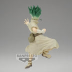 DR. STONE - Senku Ishigami - Figur Figur av Stenvärlden 15cm Banpresto