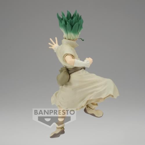 DR. STONE - Senku Ishigami - Figur Figur av Stenvärlden 15cm Banpresto