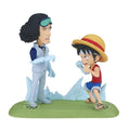 ONE PIECE - Luffy Vs Kuzan - WCF Log Stories Figur 9 cm Banpresto
