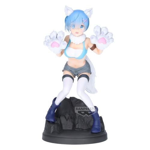 RE ZERO - Rem - Figur Espresto 18cm Banpresto