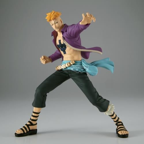 ONE PIECE - Marco - Figur Battle Record 14cm Banpresto