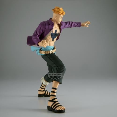ONE PIECE - Marco - Figur Battle Record 14cm Banpresto