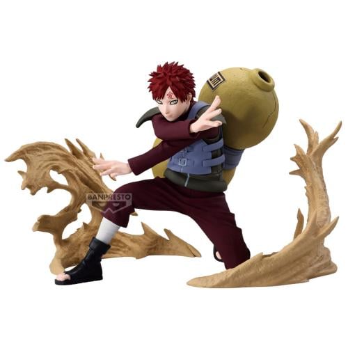 NARUTO SHIPPUDEN - Gaara - Figur Vibration Stars Plus 12cm Banpresto