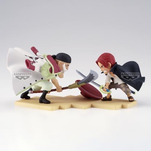 ONE PIECE - Edward Newgate VS Shanks - Figur WCF Log Stories 13cm Banpresto