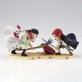 ONE PIECE - Edward Newgate VS Shanks - Figur WCF Log Stories 13cm Banpresto