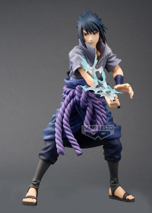 NARUTO SHIPPUDEN - Sasuke Uchiha - Figur Grandista 24cm Banpresto