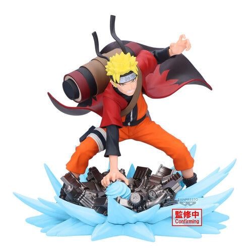 NARUTO SHIPPUDEN - Naruto Uzumaki - Figur Minnesvärd Saga 12cm Banpresto
