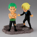 ONE PIECE - Roronoa Zoro & Sanji - Figur WCF Log Stories 8cm Banpresto