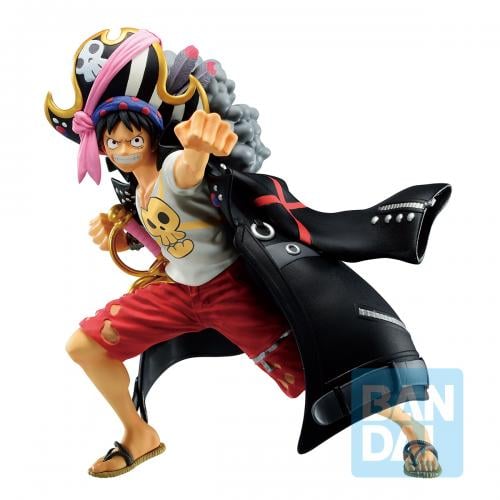 ONE PIECE FILM RED - Monkey D. Luffy - Figur Ichibansho 13cm Banpresto