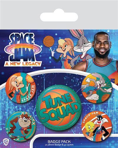 SPACE JAM 2 - Squad - Pack med 5 märken Pyramid