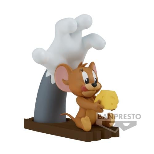 TOM AND JERRY - Jerry - Figur i mjukt vinyl 11 cm Banpresto