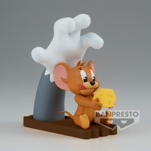 TOM AND JERRY - Jerry - Figur i mjukt vinyl 11 cm Banpresto