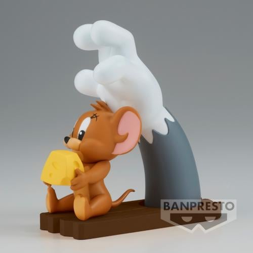 TOM AND JERRY - Jerry - Figur i mjukt vinyl 11 cm Banpresto