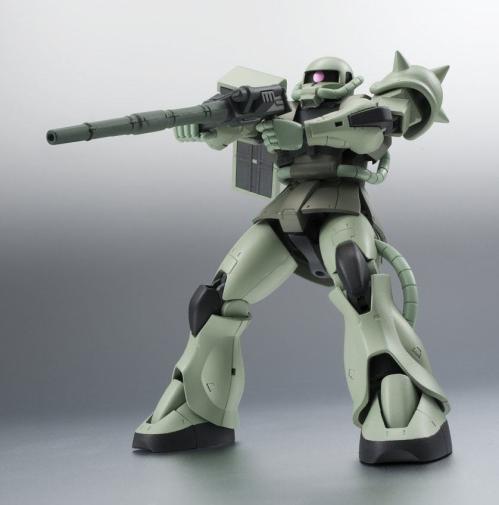 GUNDAM - MS-06 ZAKU II Anime Version - Action Figur 13cm Bandai Tamashii Nations