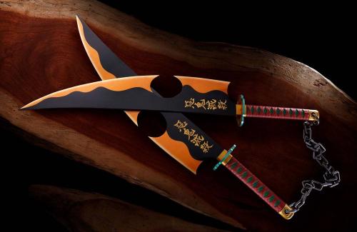 DEMON SLAYER - Nichirin Tengen Uzui Sword - Réplique Proreplica 110cm Bandai Tamashii Nations