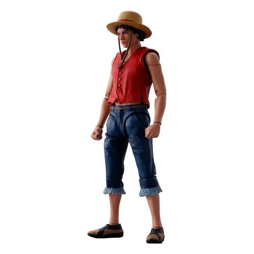 ONE PIECE NETFLIX - Monkey D. Luffy - Figur S.H. Figuarts 14cm Bandai Tamashii Nations