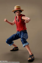 ONE PIECE NETFLIX - Monkey D. Luffy - Figur S.H. Figuarts 14cm Bandai Tamashii Nations