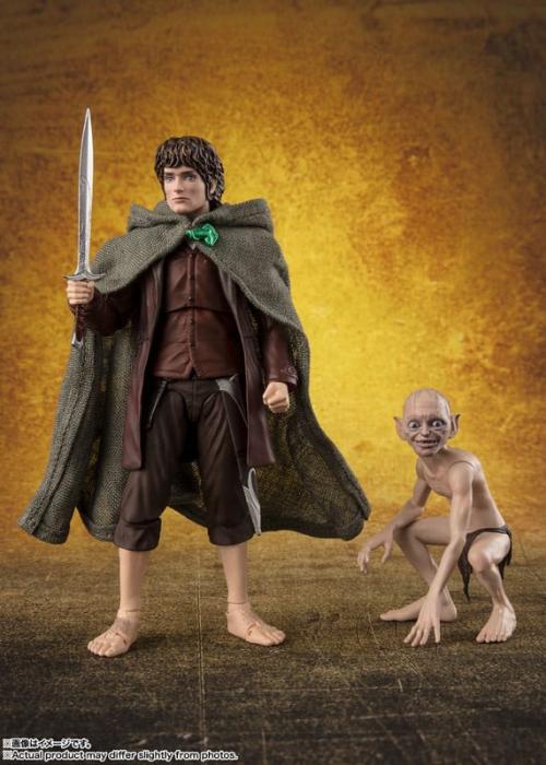 LORD OF THE RINGS - Frodo & Gollum - Figur S.H. Figuarts 6 & 12 cm Bandai Tamashii Nations