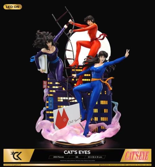 CAT'S EYES - Cat's Eye - Figur Resin 1/6 51cm Cartoon Kingdom