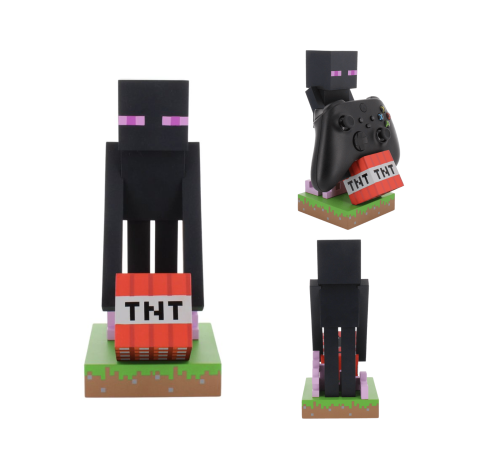 MINECRAFT - Enderman - Kontroller & Telefonstöd - 20cm Exquisite Gaming