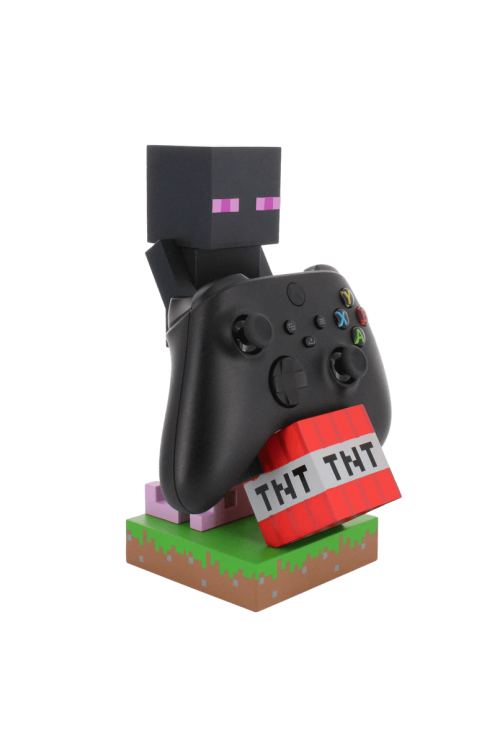 MINECRAFT - Enderman - Kontroller & Telefonstöd - 20cm Exquisite Gaming