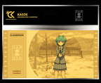 ASSASSINATION CLASSROOM - Kaede - Golden Ticket Cartoon Kingdom