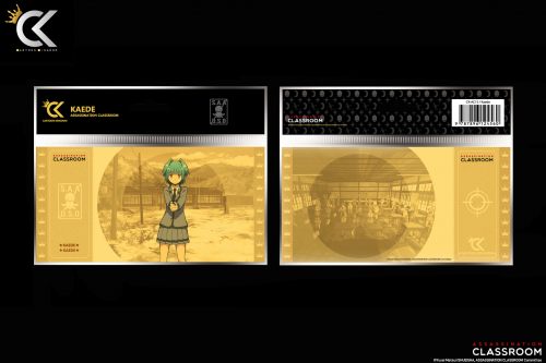 ASSASSINATION CLASSROOM - Kaede - Golden Ticket Cartoon Kingdom