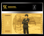 ASSASSINATION CLASSROOM - Karasuma - Golden Ticket Cartoon Kingdom