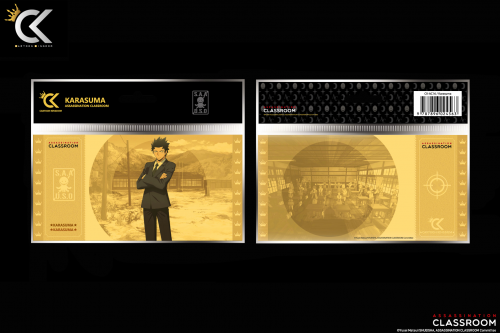 ASSASSINATION CLASSROOM - Karasuma - Golden Ticket Cartoon Kingdom