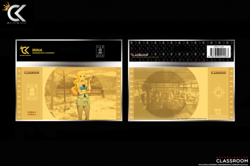 ASSASSINATION CLASSROOM - Irina - Golden Ticket Cartoon Kingdom