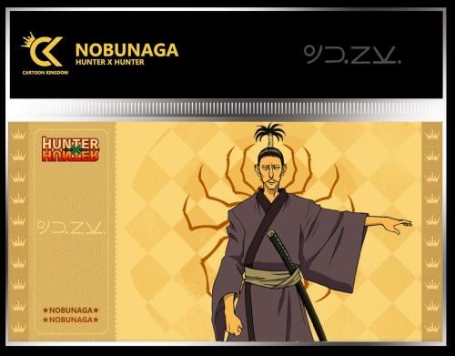 HUNTER X HUNTER - Nobunaga - Golden Ticket Cartoon Kingdom