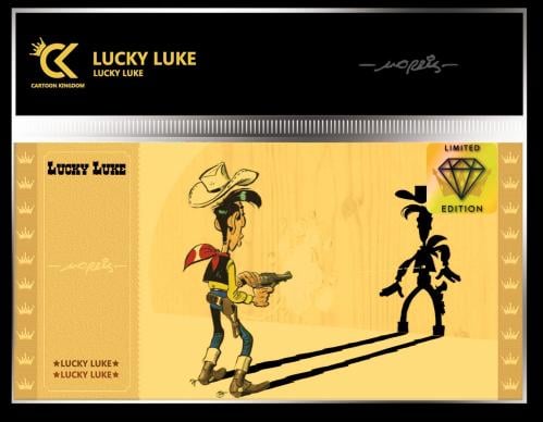 LUCKY LUKE - Lucky Luke - Golden Ticket Limited Edition Cartoon Kingdom