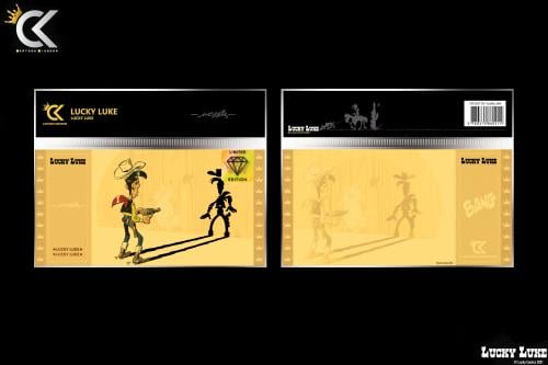 LUCKY LUKE - Lucky Luke - Golden Ticket Limited Edition Cartoon Kingdom