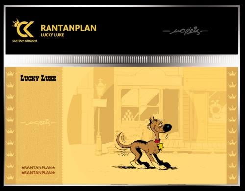 LUCKY LUKE - Rantanplan - Golden Ticket Cartoon Kingdom