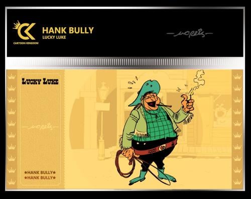 LUCKY LUKE - Hank Bully - Golden Ticket Cartoon Kingdom
