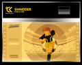 CAPTAIN TSUBASA - Shneider - Golden Ticket Cartoon Kingdom