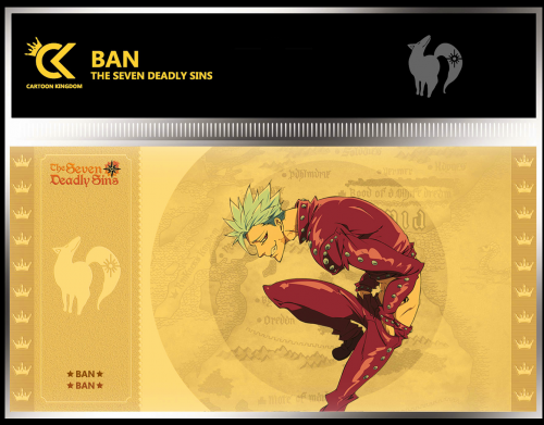SEVEN DEADLY SINS - Ban - Golden Ticket Cartoon Kingdom