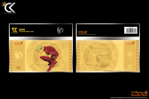 SEVEN DEADLY SINS - Ban - Golden Ticket Cartoon Kingdom