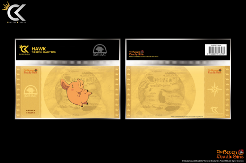 SEVEN DEADLY SINS - Hawk - Golden Ticket Cartoon Kingdom