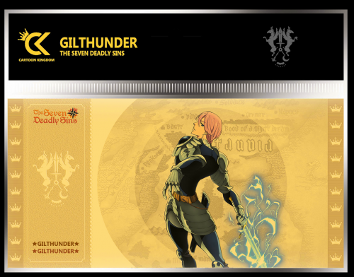 SEVEN DEADLY SINS - Gilthunder - Golden Ticket Cartoon Kingdom