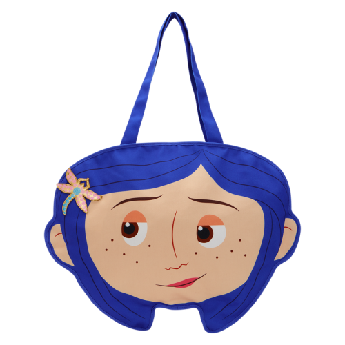 CORALINE - Oversize Canvas Tote Bag LoungeFly Loungefly