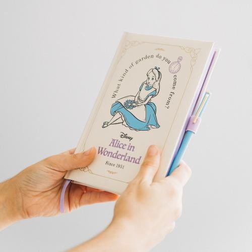ALICE IN WONDERLAND - Premium Anteckningsblock + Pen - Size A5 Grupo Erik