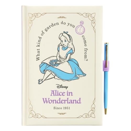 ALICE IN WONDERLAND - Premium Anteckningsblock + Pen - Size A5 Grupo Erik