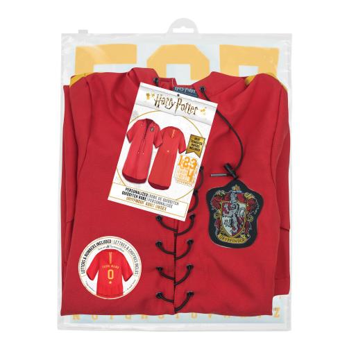 HARRY POTTER - Personlig Gryffindor Quidditch Robe (M) Cinereplicas