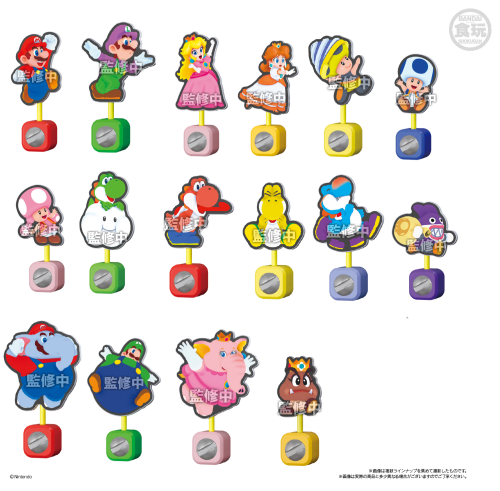 SUPER MARIO BROS. WONDER - Assortiments 16 Panel Clip Stand 8cm Banpresto