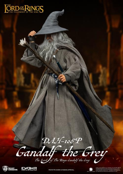 LORD OF THE RINGS - Gandalf The Grey - Figur 20.5cm Beast Kingdom